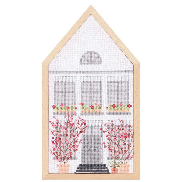 Broderikit - Spring House fra Rico Design