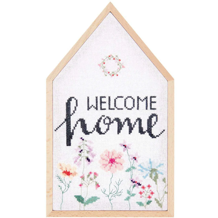 Broderikit - Welcome Home fra Rico Design