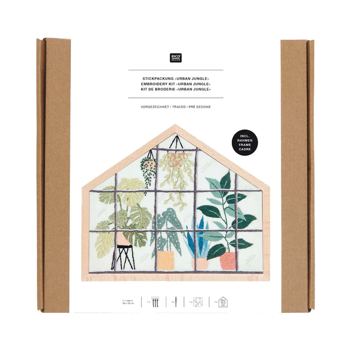 Broderikit - Welcome Home fra Rico Design