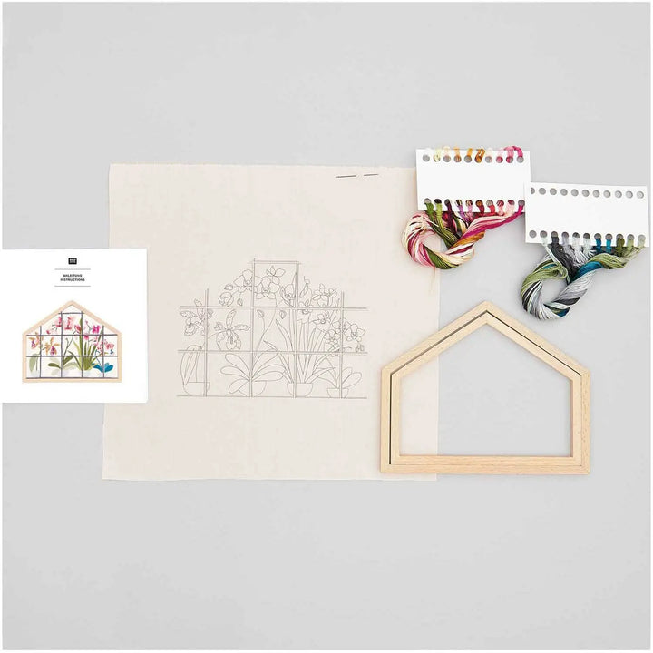 Broderikit - Orchidéer fra Rico Design