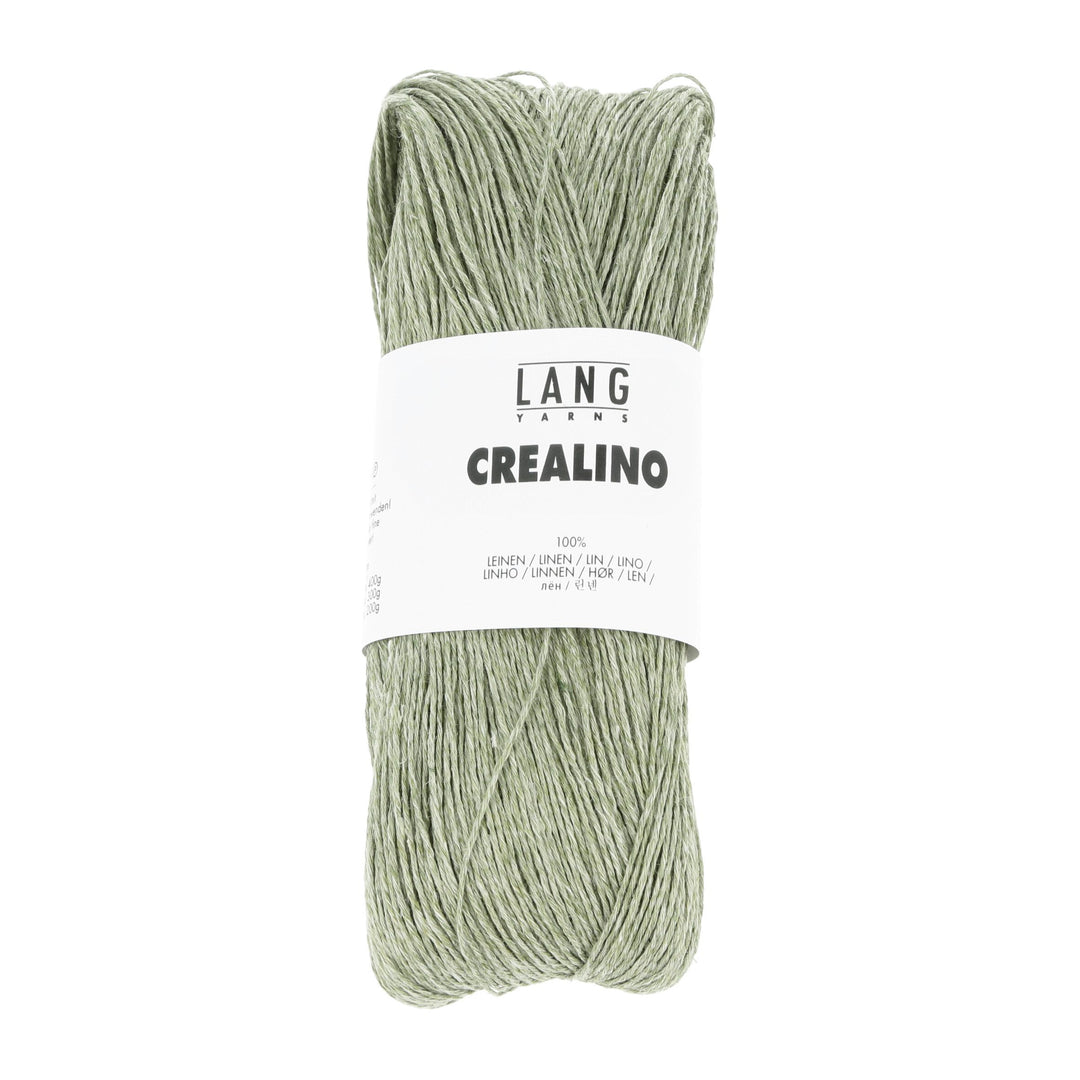 Crealino 91 Lys grøn - Lang Yarns Garn