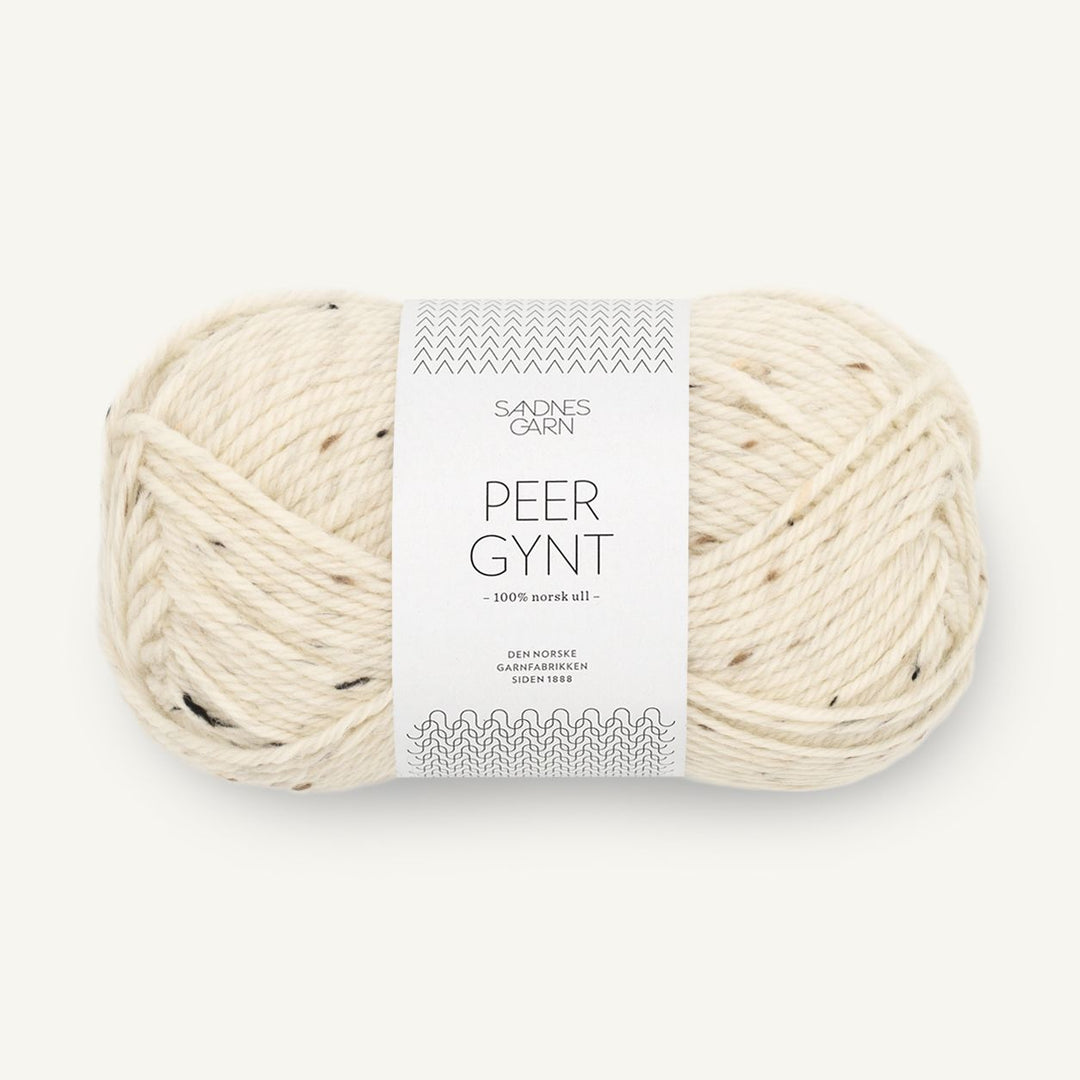 Peer Gynt 2523 Natur Tweed - Sandnes Garn