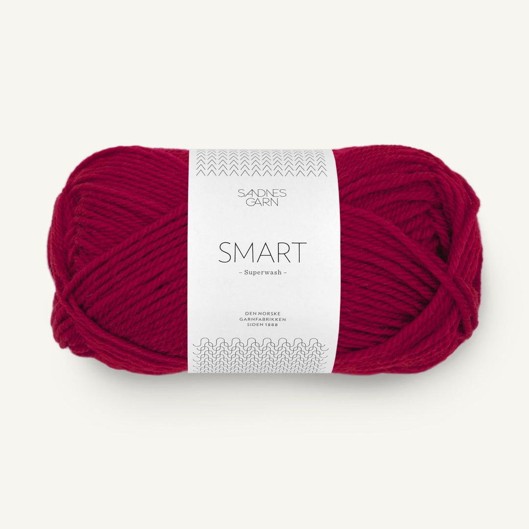 Smart 4065 Vinrød - Sandnes Garn