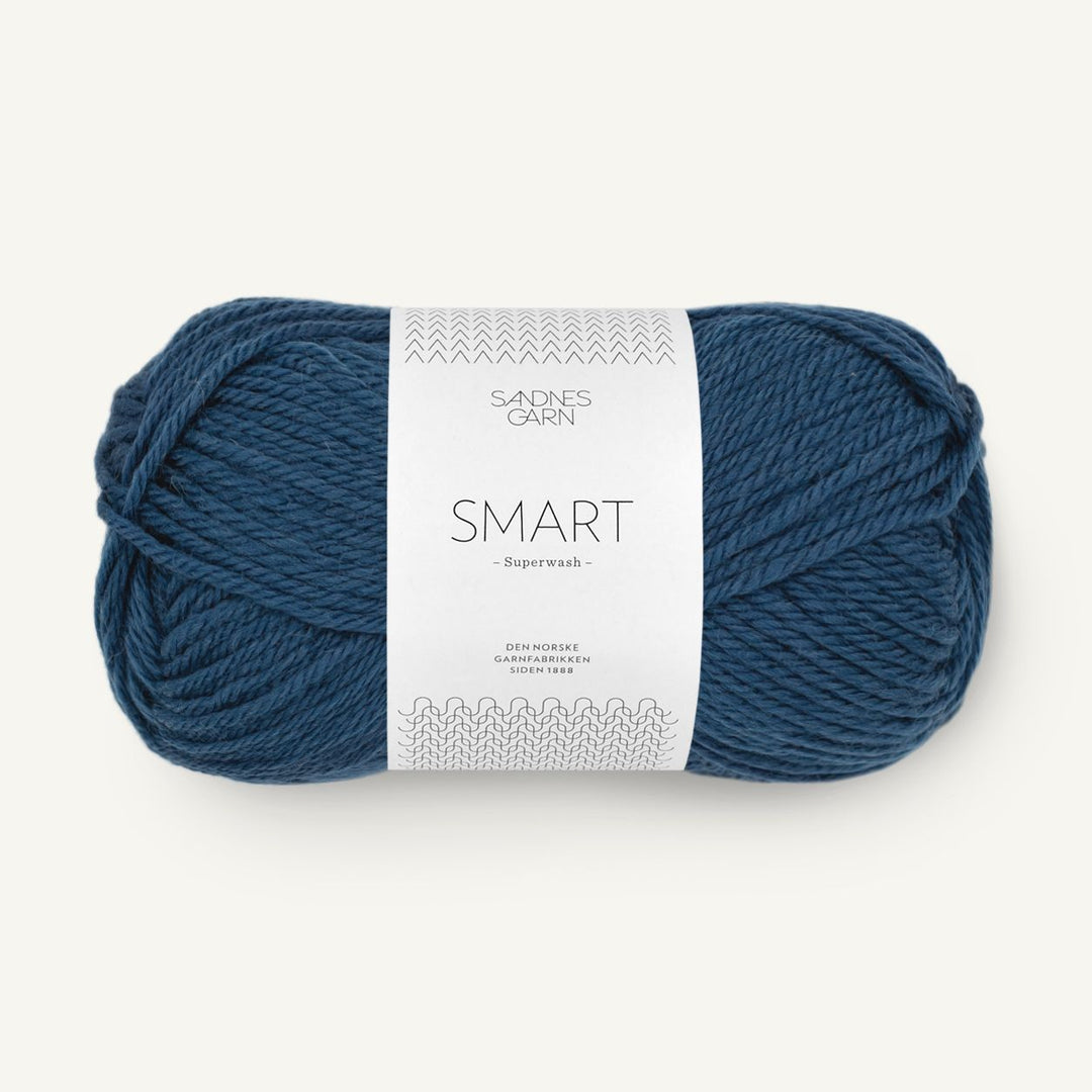 Smart 6062 Mørk blå - Sandnes Garn