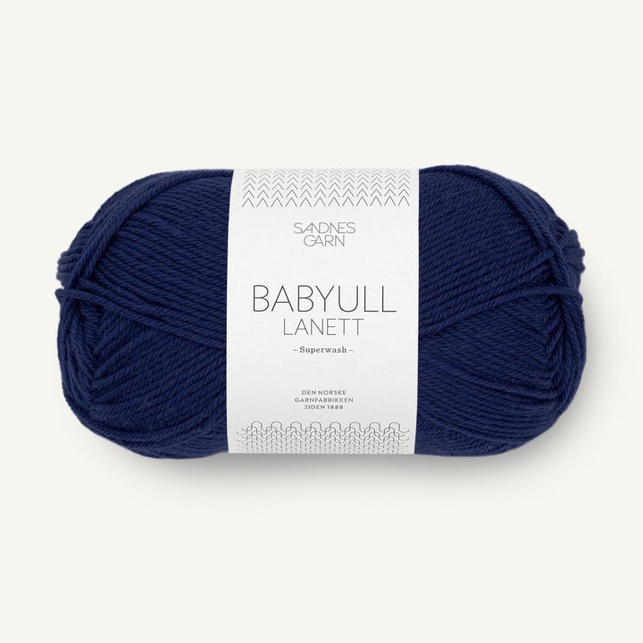 Babyull Lanett 5575 Marine - Sandnes Garn