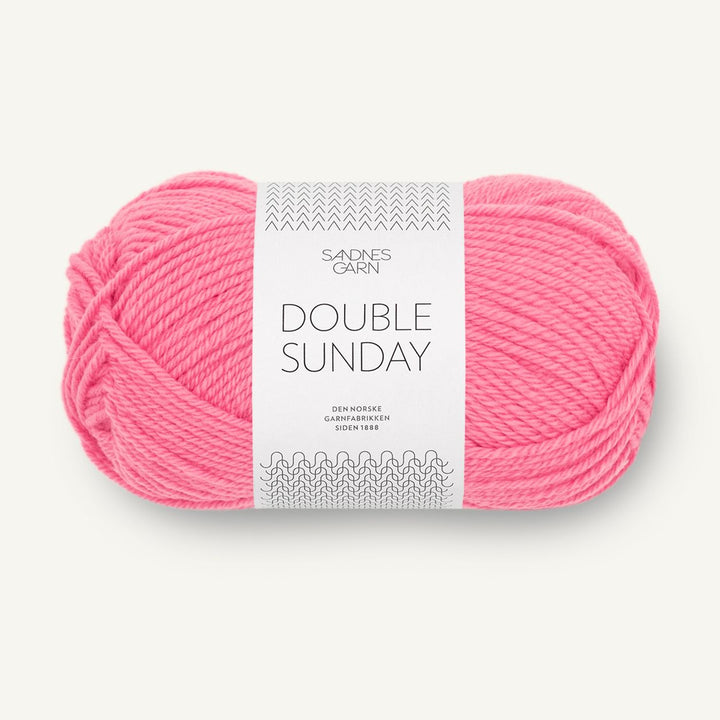 Double Sunday 4315 Bubblegum Pink - Sandnes Garn
