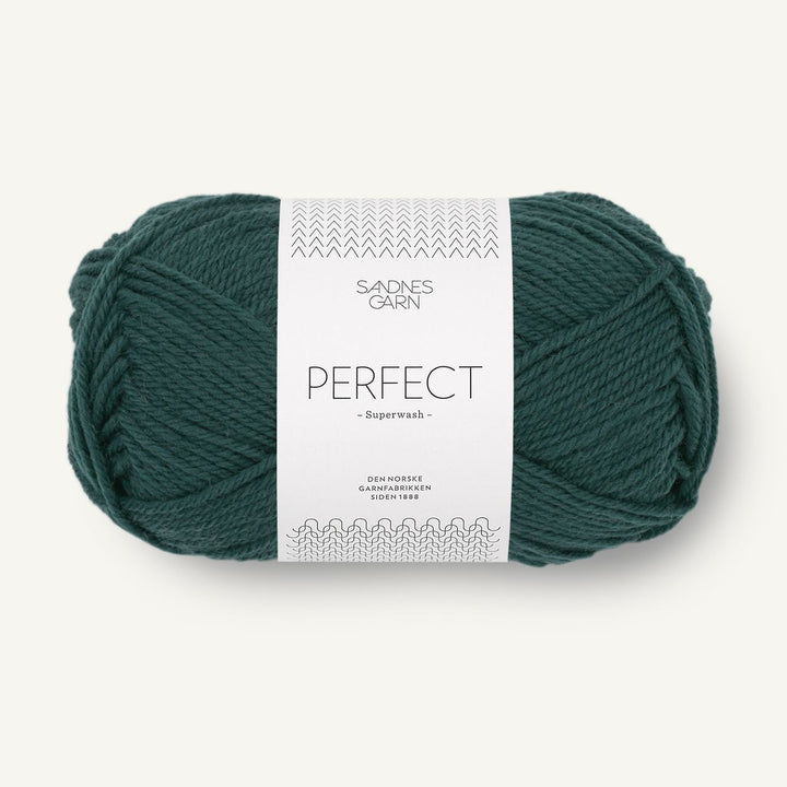 Perfect 7281 Dyb petrol - Sandnes Garn