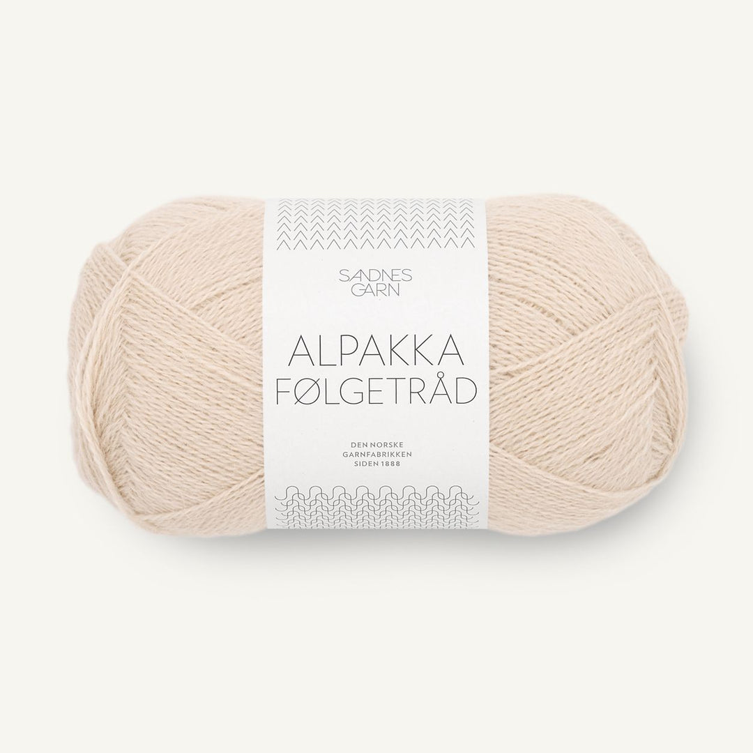 Alpakka Følgetråd 2321 Marcipan - Sandnes Garn