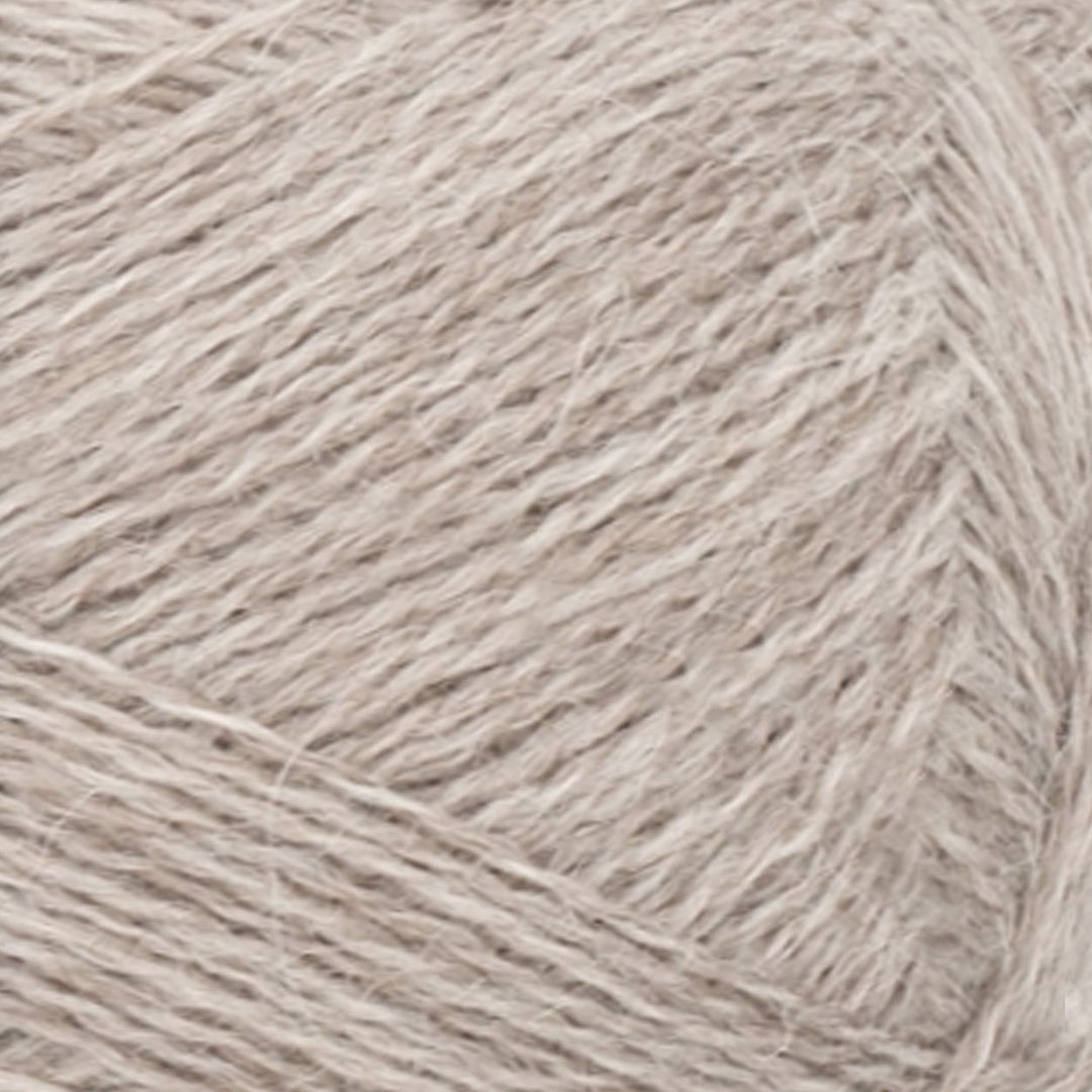 Alpakka Følgetråd 2650 Lys Beigemeleret - Sandnes Garn