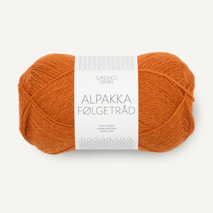Alpakka Følgetråd 2745 Cognac - Sandnes Garn