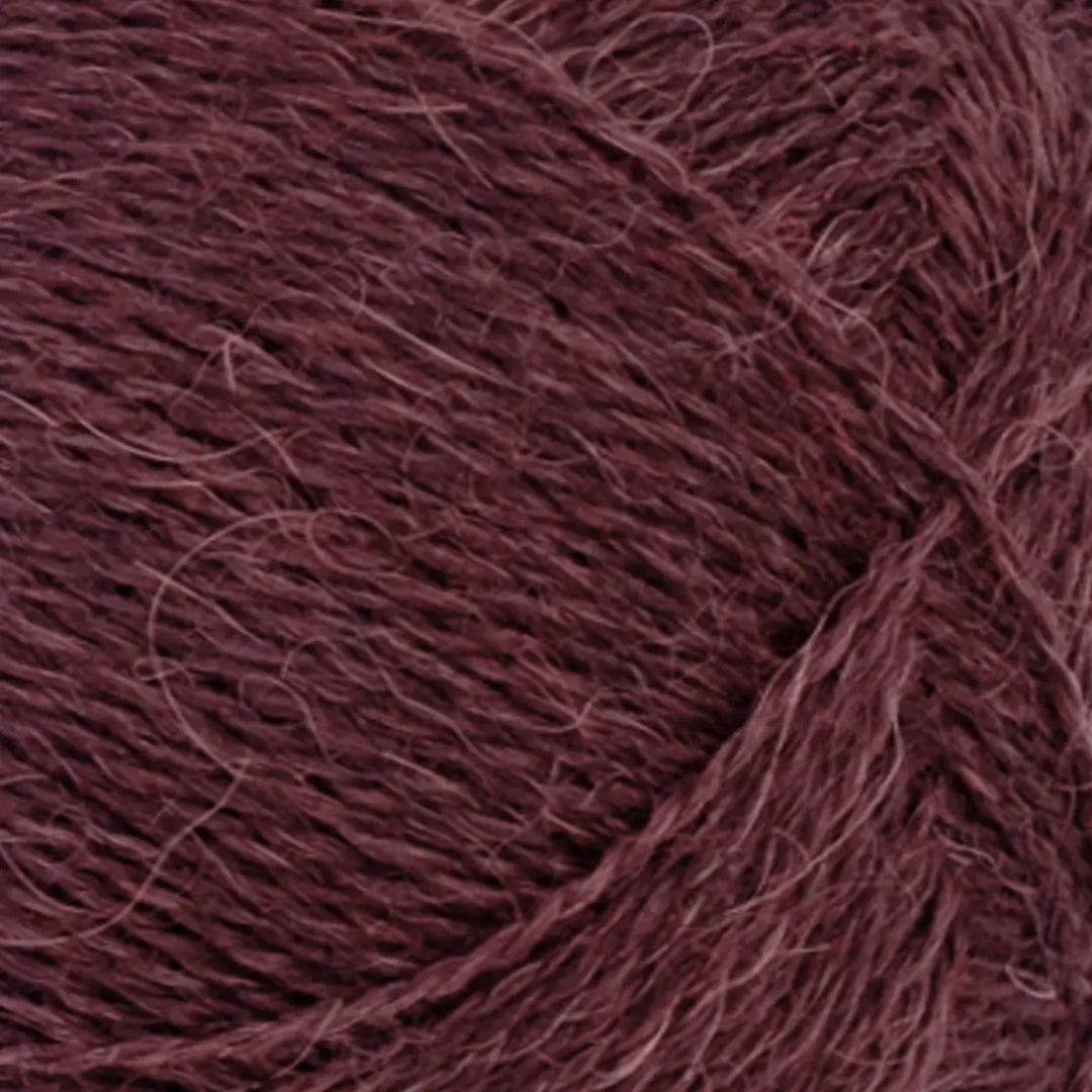 Alpakka Følgetråd 4372 Dyb Burgunder - Sandnes Garn