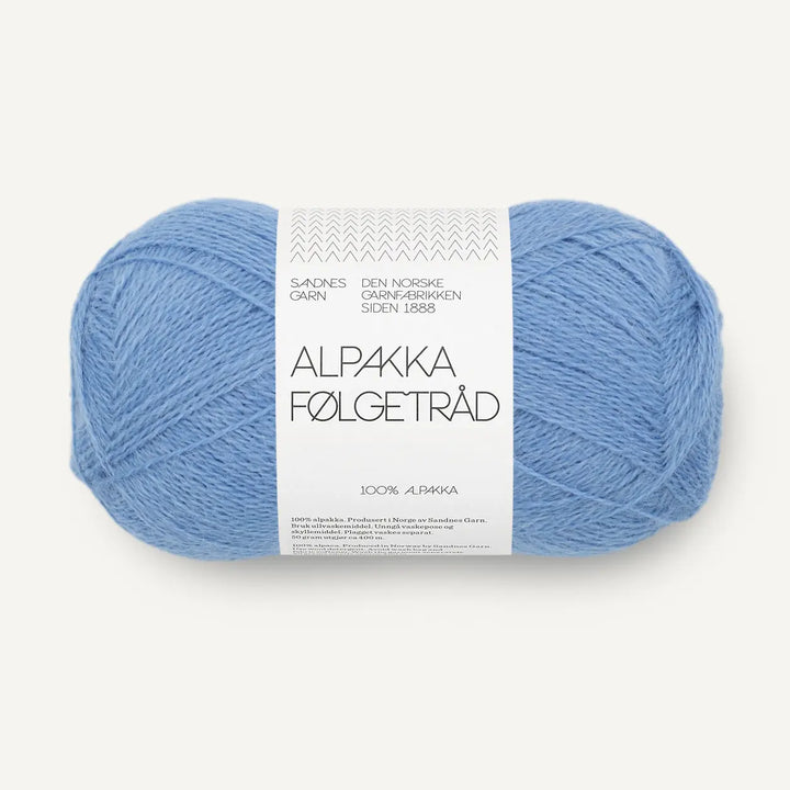 Alpakka Følgetråd 5824 Provence Blue - Sandnes Garn