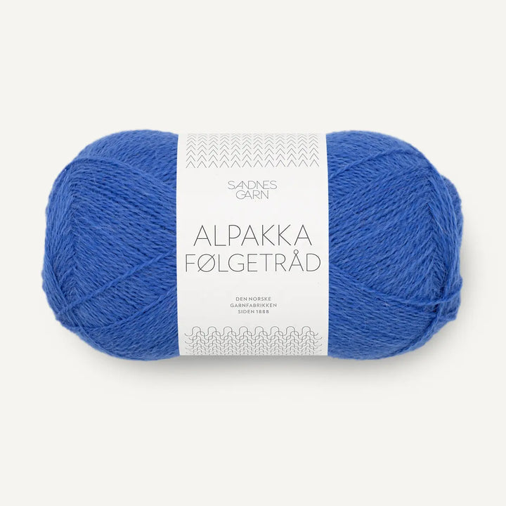 Alpakka Følgetråd 5845 Dazzling Blue - Sandnes Garn