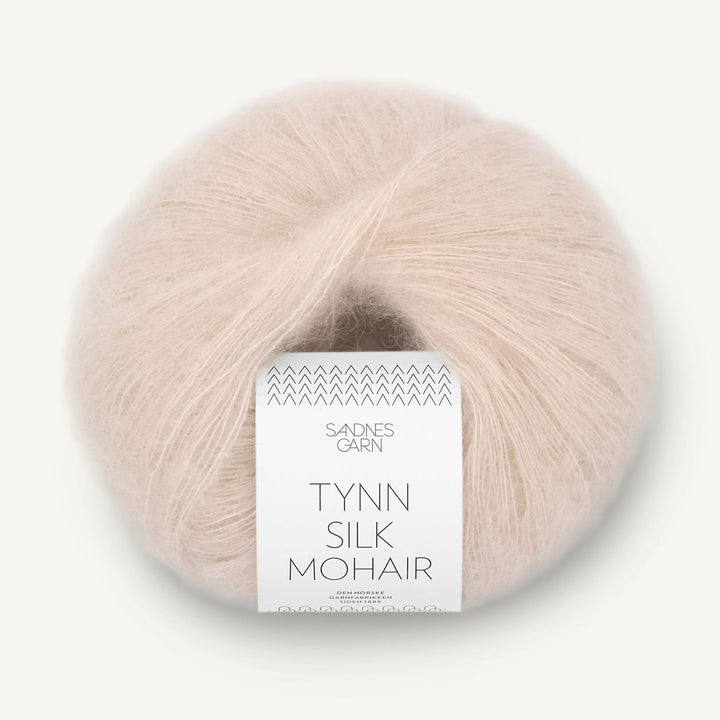Tynn Silk Mohair 1015 Kitt - Sandnes Garn