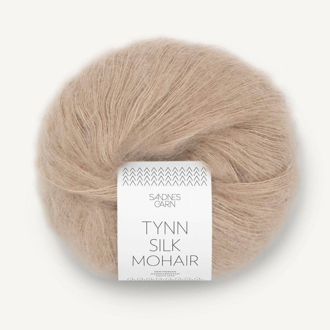 Tynn Silk Mohair 3021 Lys beige - Sandnes Garn