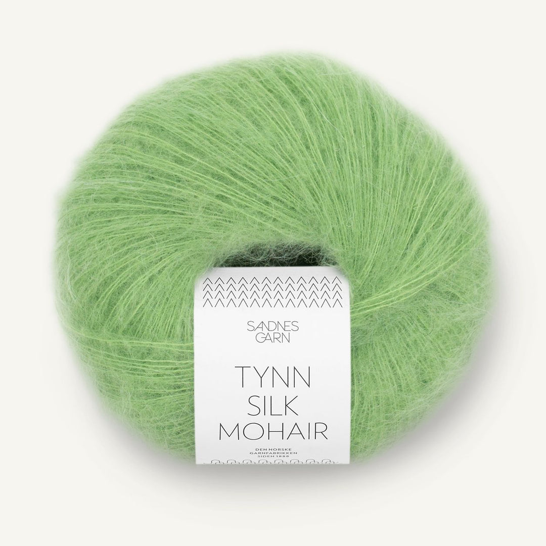Tynn Silk Mohair 8733 Spring Green - Sandnes Garn