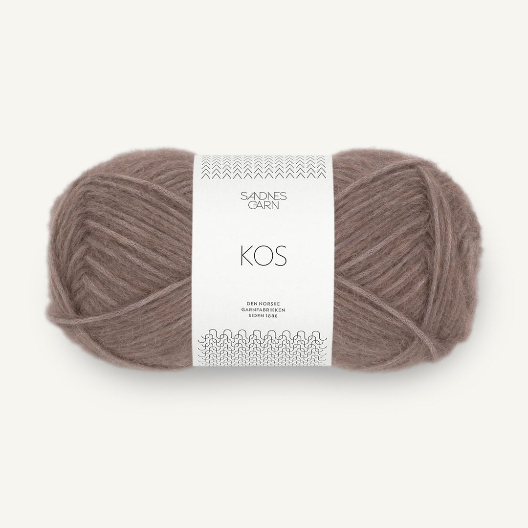 KOS 3161 Kastanjenød - Sandnes Garn