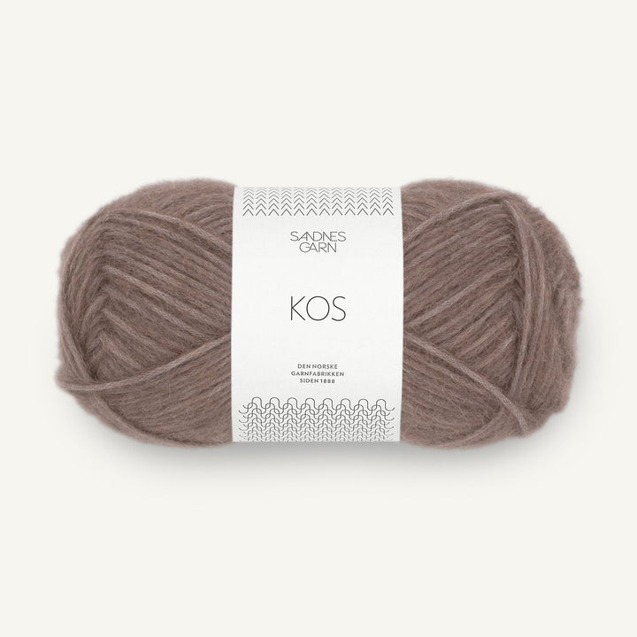 KOS 3161 Kastanjenød - Sandnes Garn