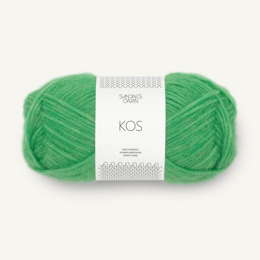KOS *8225 Jelly Bean Green - Sandnes Garn