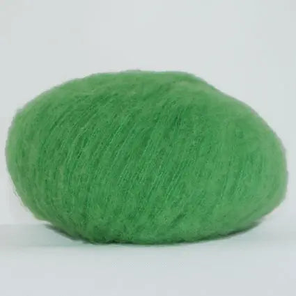 Brushed Baby Alpaca 2074 Grøn - Hjertegarn