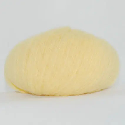 Brushed Baby Alpaca 2630 Lys gul - Hjertegarn