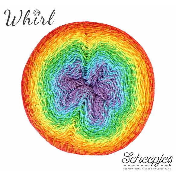 Whirl 759 Jumpin Jelly - Scheepjes garn med farveskift