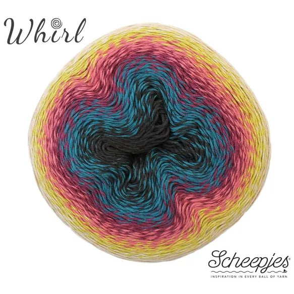 Whirl 779 Passion Fruit Melt - Scheepjes garn med farveskift