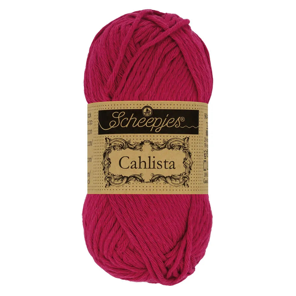 Cahlista 192 Scarlet - Scheepjes bomuldsgarn