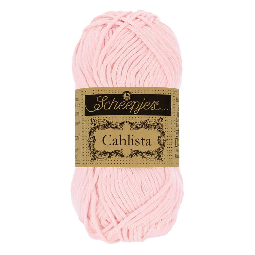Cahlista 238 Powder pink - Scheepjes bomuldsgarn