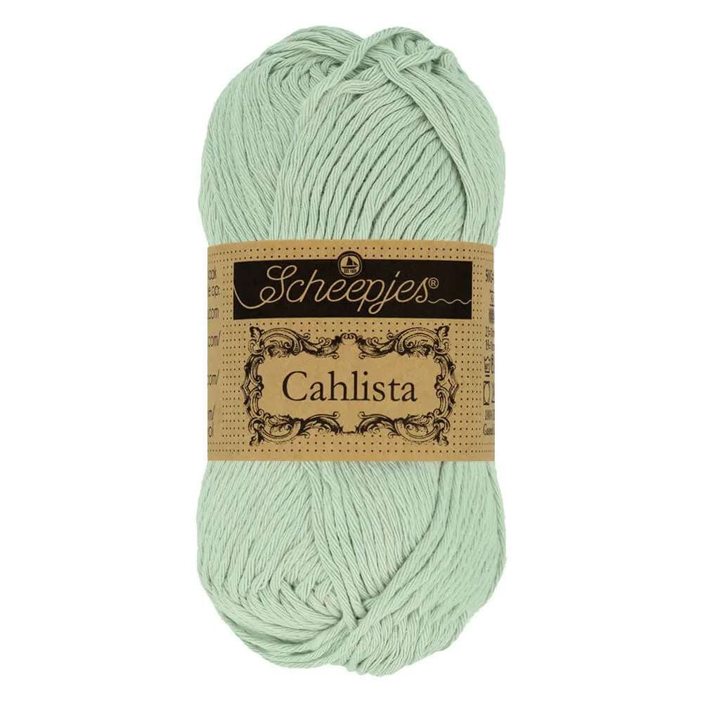 Cahlista 402 Silver green - Scheepjes bomuldsgarn