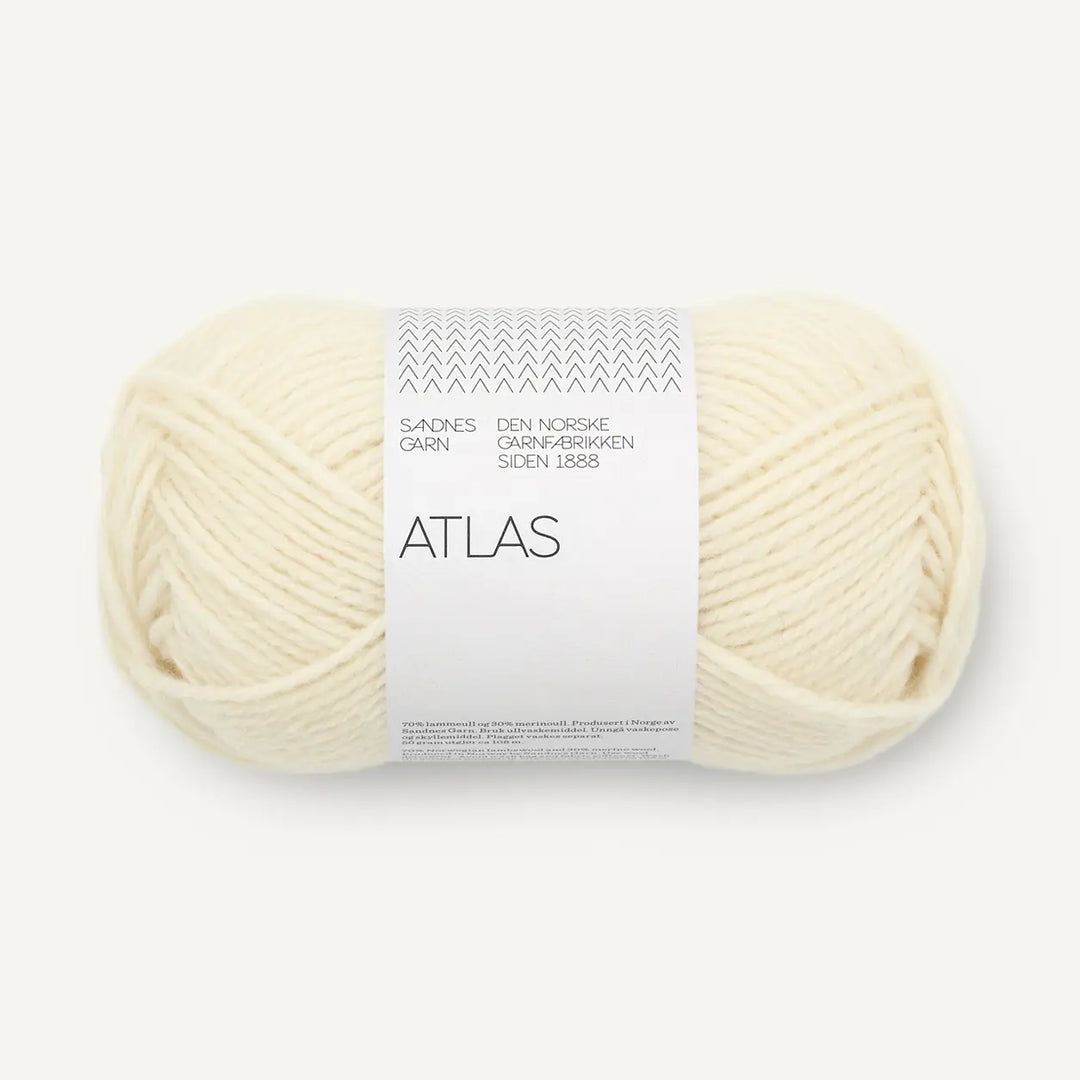 Atlas 1012 Natur - Sandnes Garn