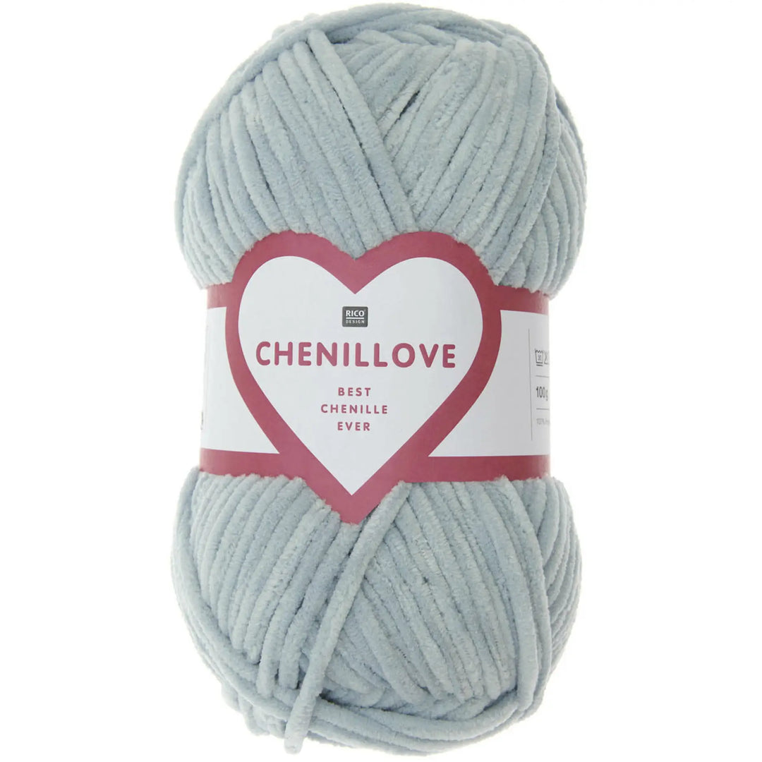 Creative Chenillove 10 Light Blue - Rico Design Garn
