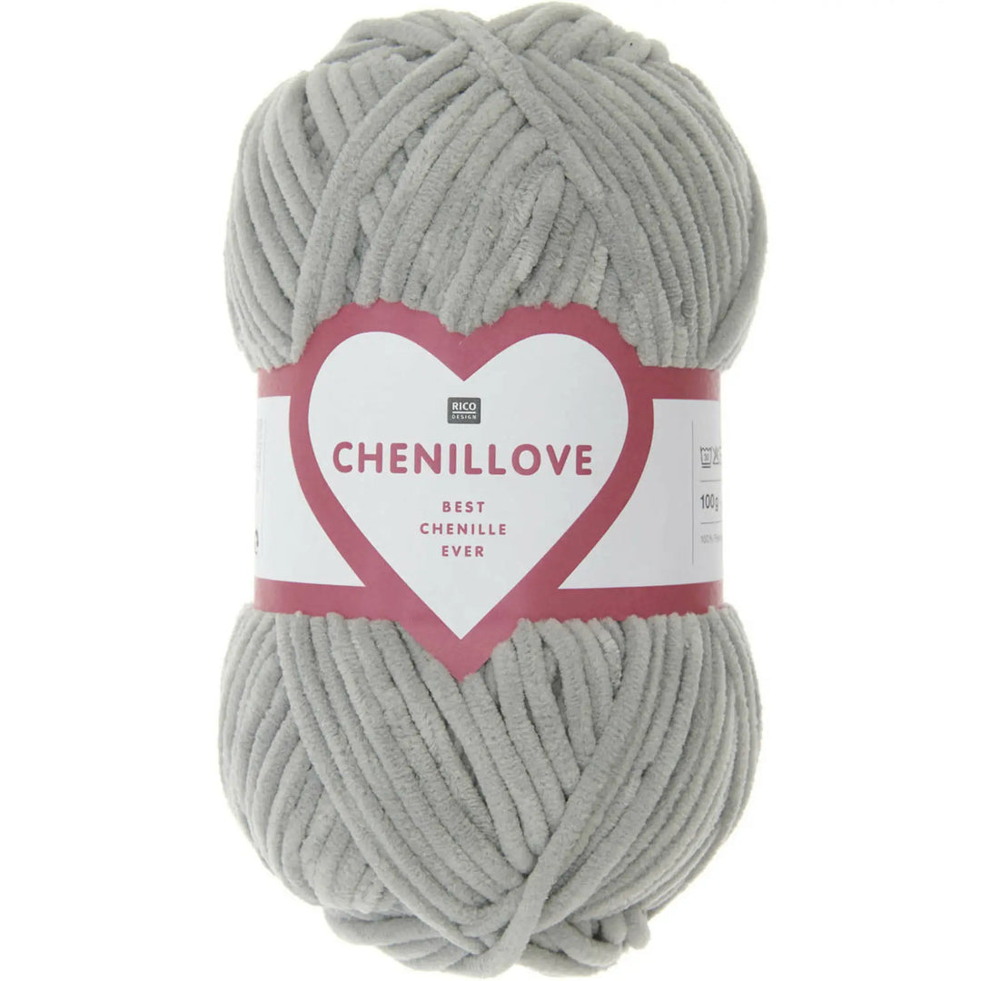 Creative Chenillove 13 Grey - Rico Design Garn
