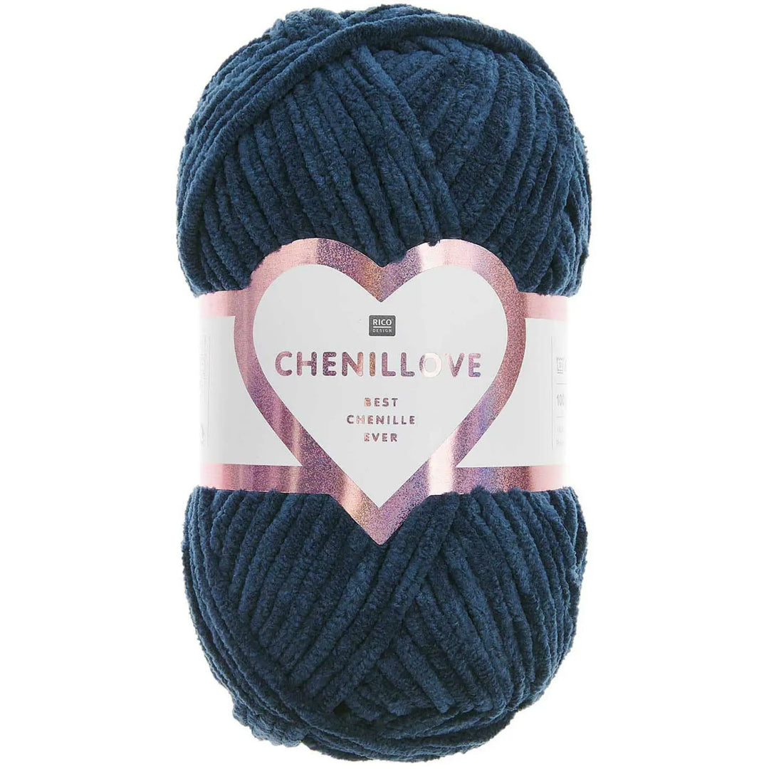 Creative Chenillove 20 Navy Blue - Rico Design Garn