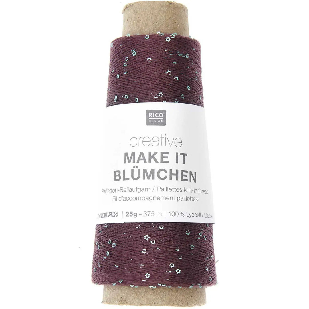 Make it Blümchen 16 Burgundy - Rico Design Garn