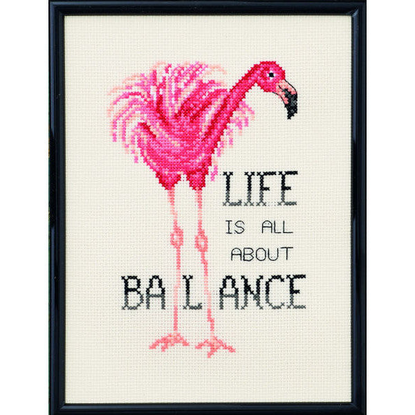 Broderikit - Flamingo 92-3123