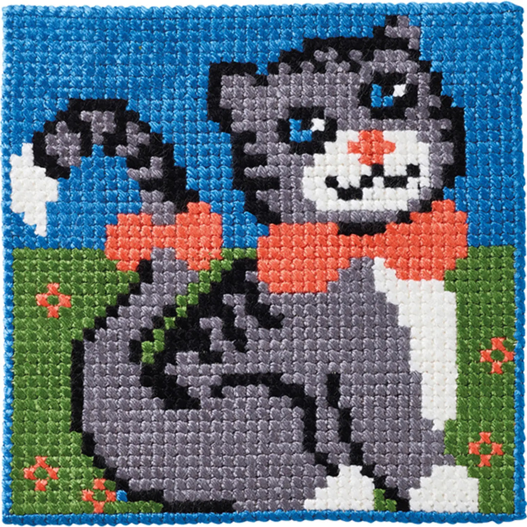 Børnestramaj - 9411 Kat - 25x25 cm