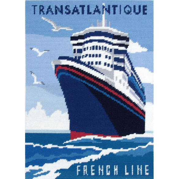 Stramaj 30x42 cm - DMC Transatlantique C2206