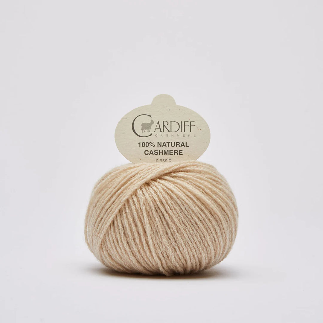 Cardiff Cashmere Classic 509 Silver - Garn