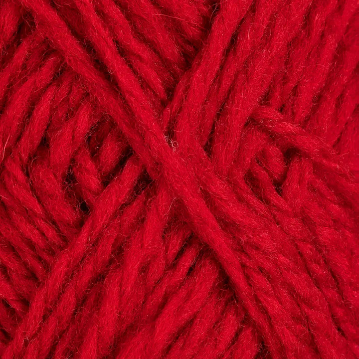Fivel 02 Mørk rød - Rauma Garn