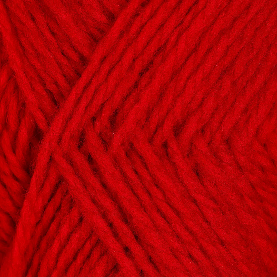 Fivel 124 Skarp rød - Rauma Garn