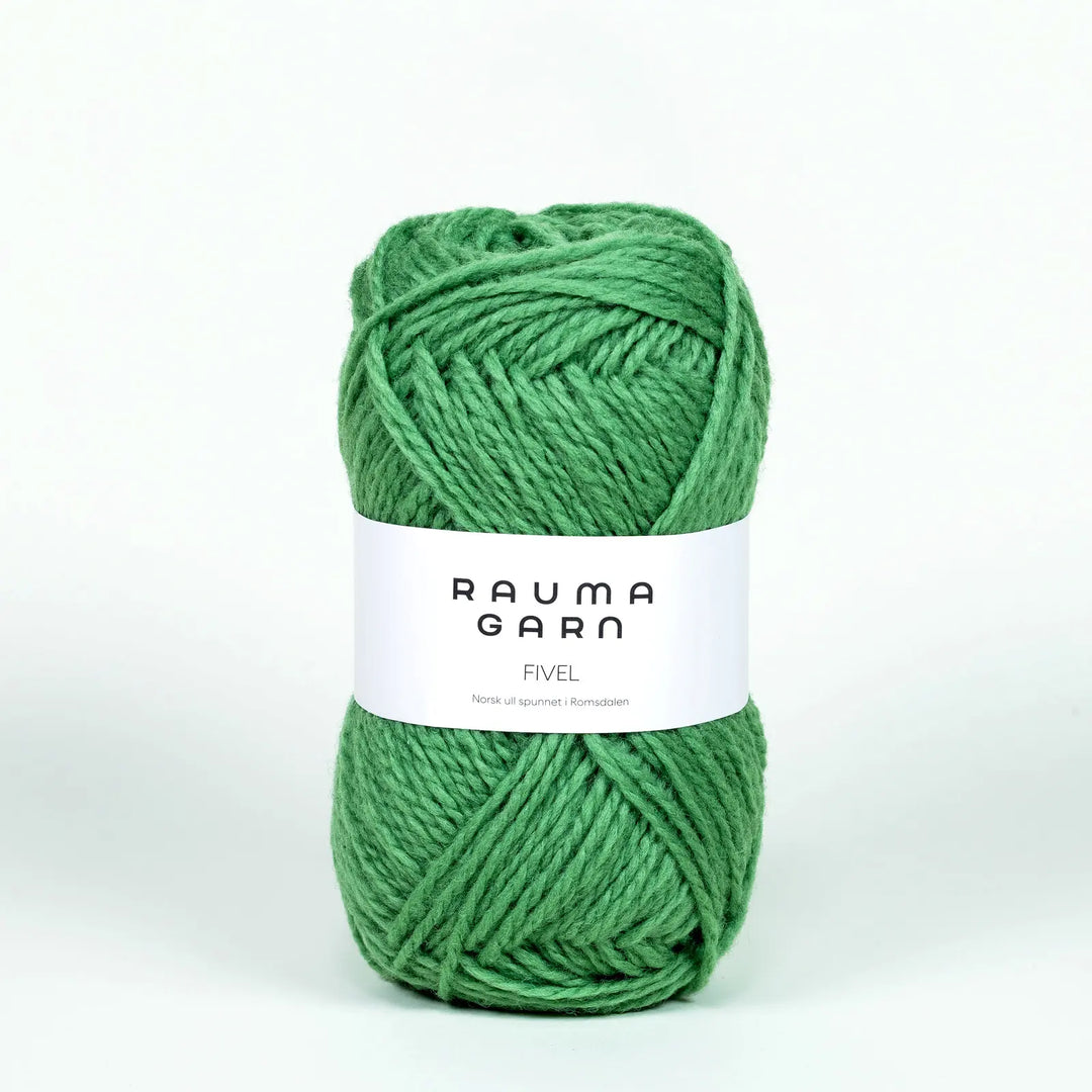 Fivel 193 Grøn - Rauma Garn