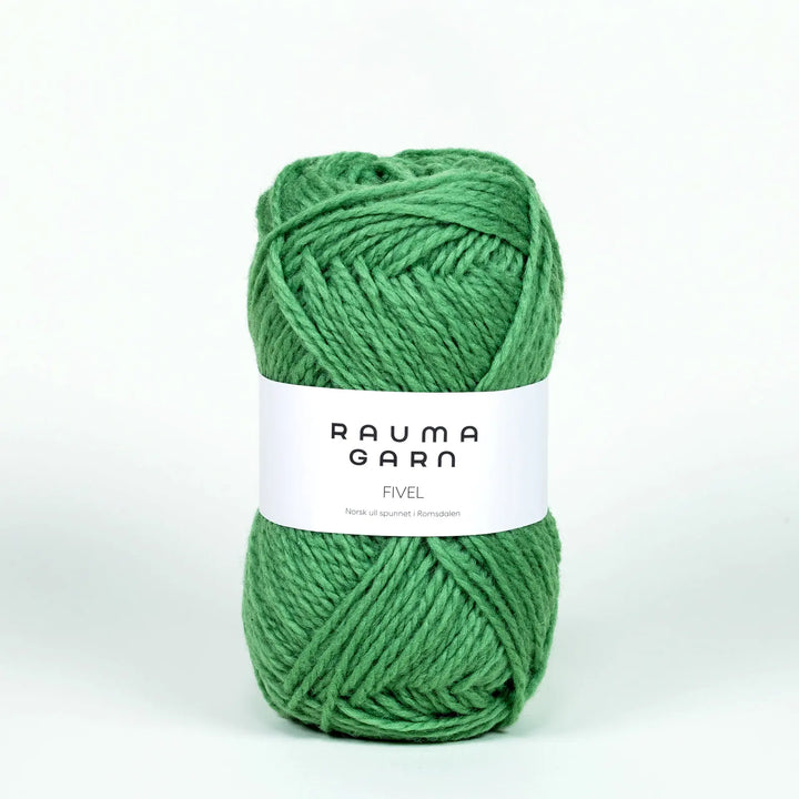 Fivel 193 Grøn - Rauma Garn