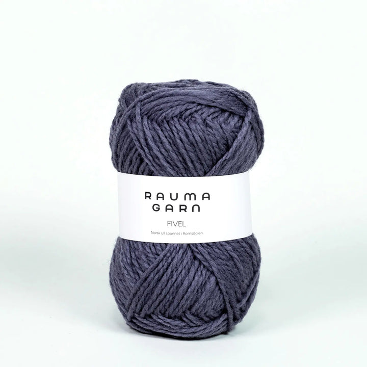 Fivel 29 Støvet blå - Rauma Garn