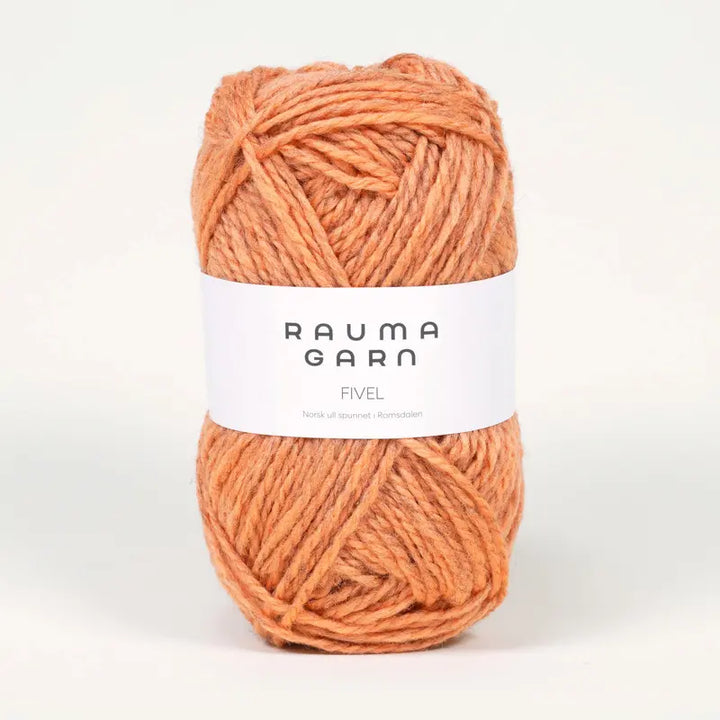 Fivel 303 Ferskenmeleret - Rauma Garn