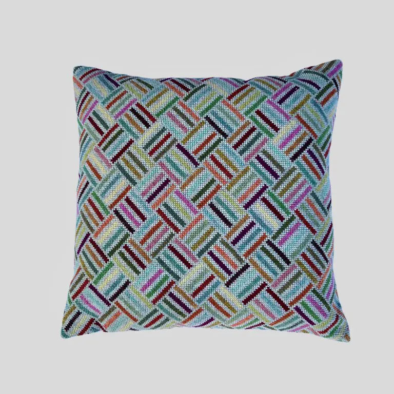 Baldyre - Flettet -  Pick'n'Mix - Broderikit til pude