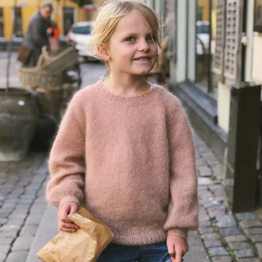 PetiteKnit - Novice Sweater Junior - Mohair edition