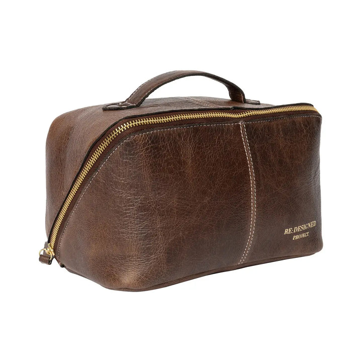 RE:Designed Project 9 - Lille Projekttaske i Woodsmoke læder