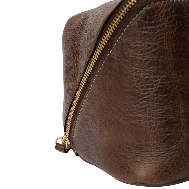 RE:Designed Project 9 - Lille Projekttaske i Woodsmoke læder