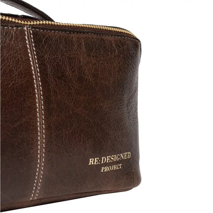 RE:Designed Project 9 - Lille Projekttaske i Woodsmoke læder